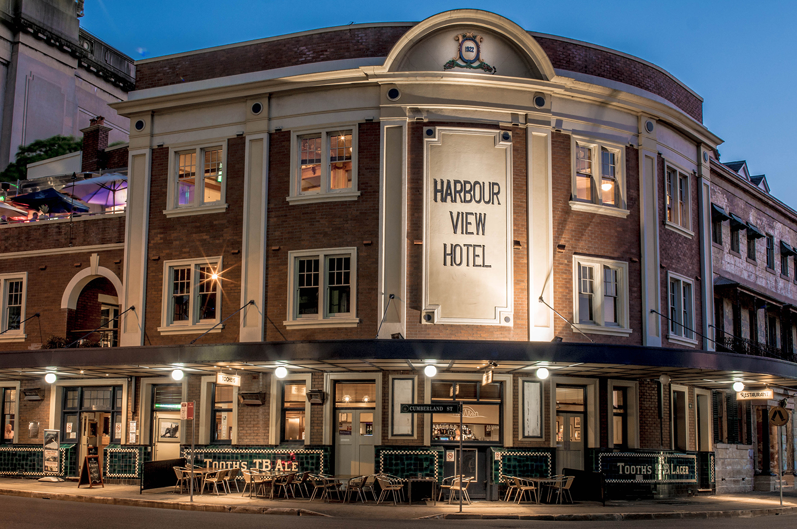 Dinner at the Harbour View Hotel