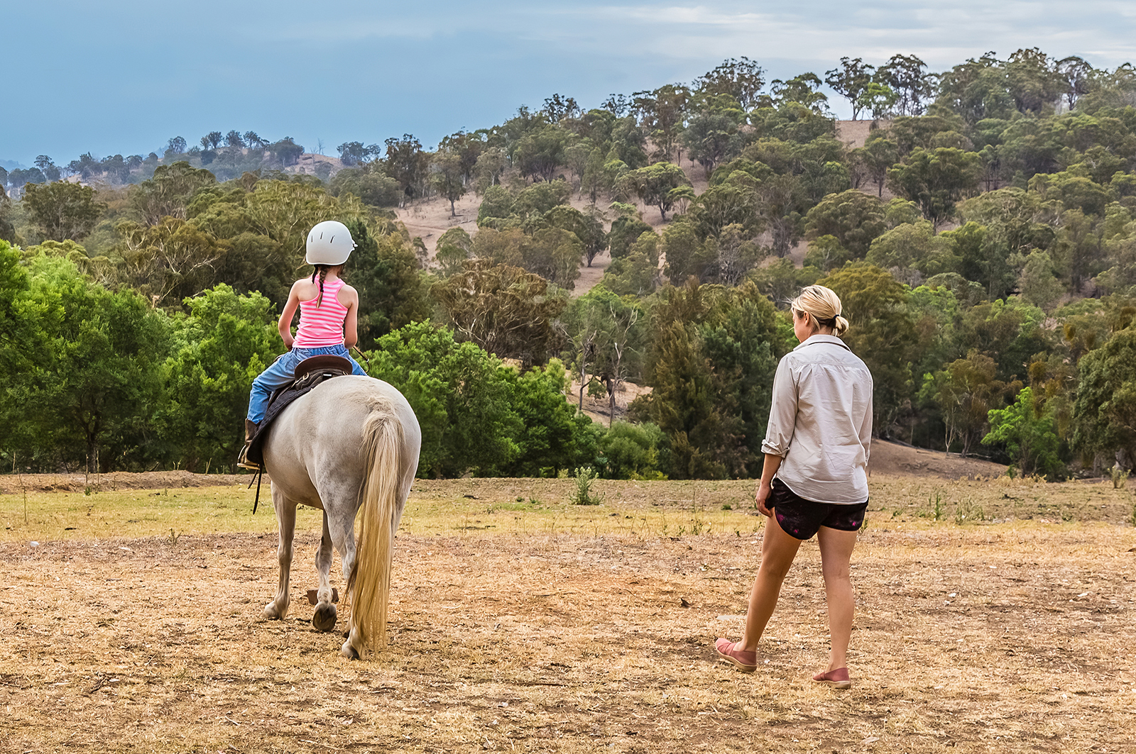 Horse riding in the Hunter