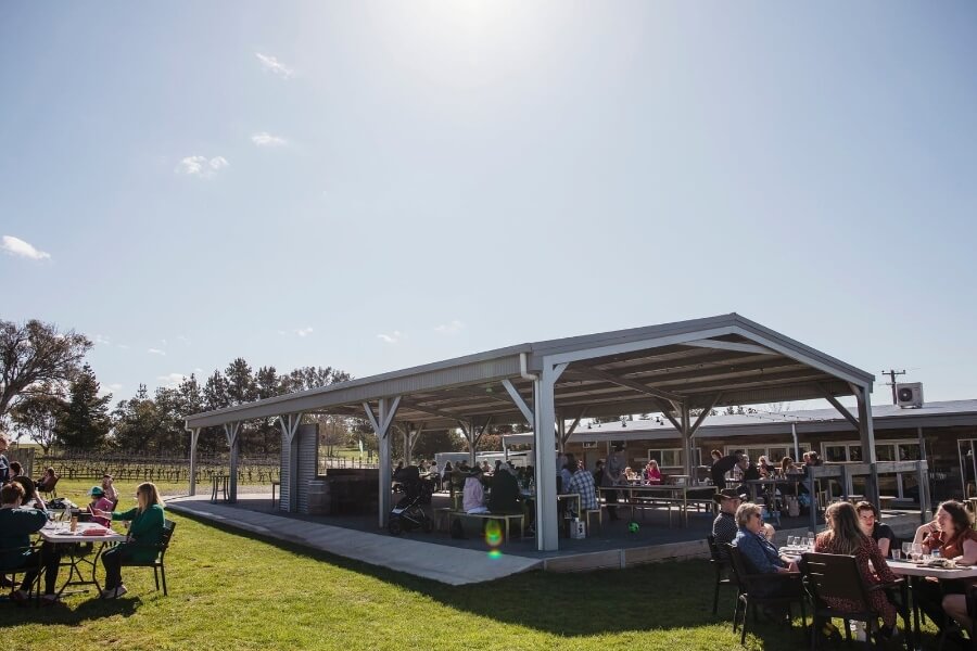 Lunch and wine tasting at Four winds vineyard