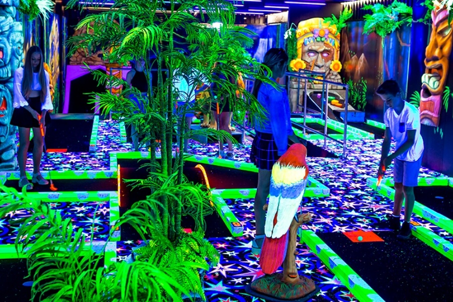 Mini Golf or Karting at Power Kart raceway