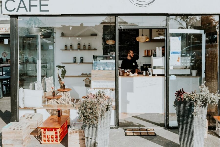 Coffee takeaway in Torquay