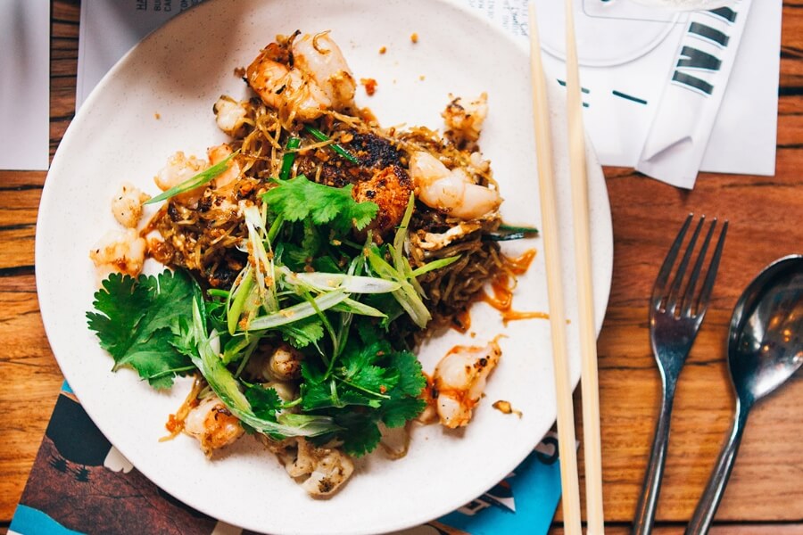 Lunch at Chin Chin on Flinders Lane